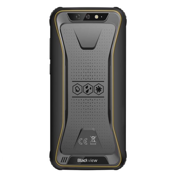 Blackview BV5500 Plus Hanys, 3GB RAM+32GB Speicher, NFC, Face ID, 4G Dual SIM e Handy (Schwarz)