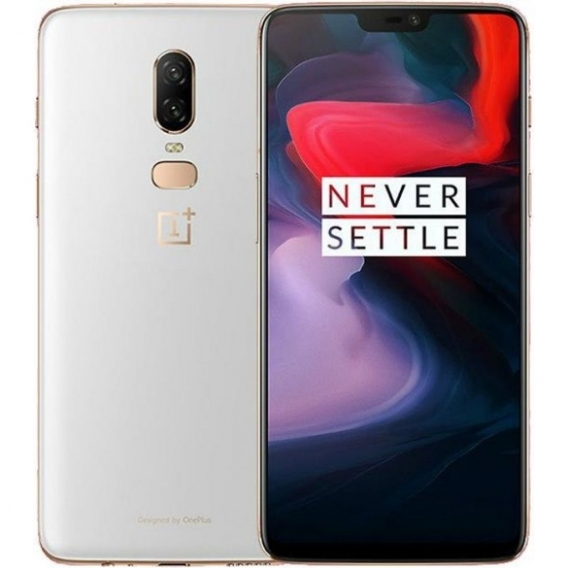 OnePlus 6 Dual SIM 128GB, Silk White, EU-Ware