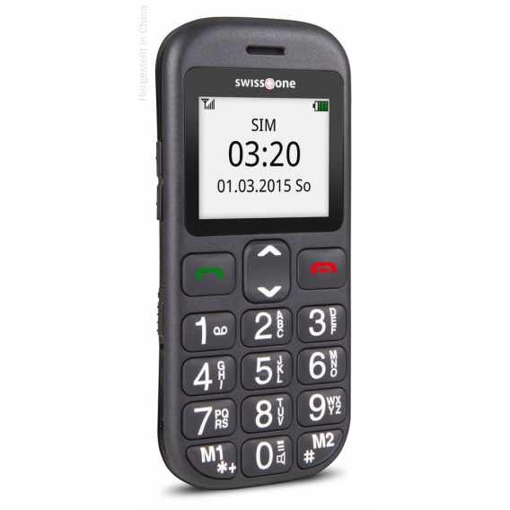 Swisstone BBM 320C 1.77" 71g Schwarz - Mobiltelefon