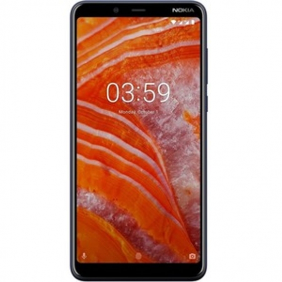 Nokia Smartphone 3.1 Plus, Dual-SIM, 16GB, Farbe: Blau