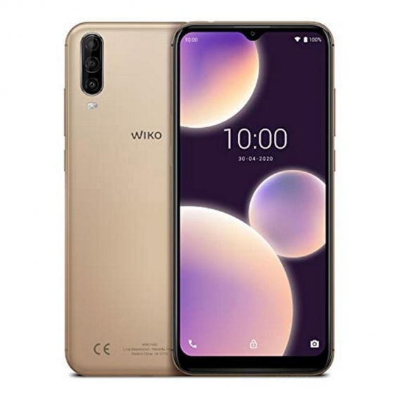 Wiko View 4 Lite Smartphone 16,6cm (6,52 Zoll), 2GB RAM, 32GB Speicher, Farbe: Blau