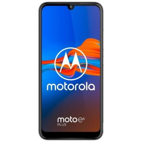 Motorola Smartphone Moto e6+ 15,5cm (6,1 Zoll), 4GB RAM, 64GB Speicher, 13MP, Android 9.0, Farbe: Graphit