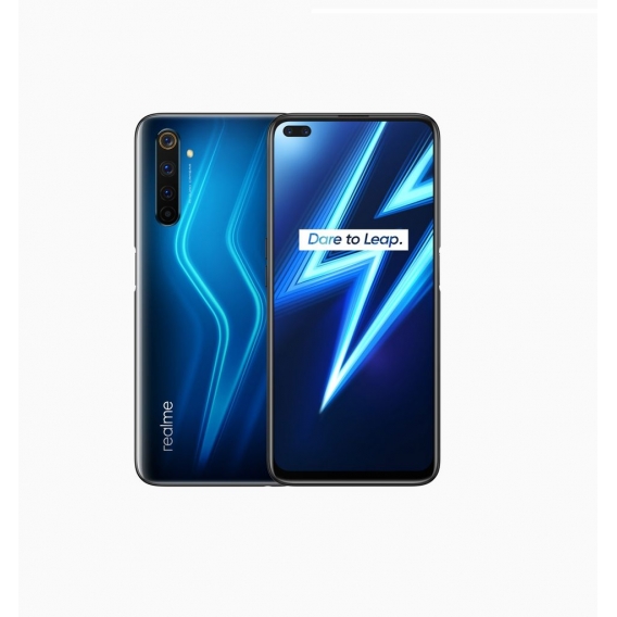 realme 6 Pro 8 GB 128 GB Handy Smartphone 64MP Snapdragon 720G EU Version NFC-Blau