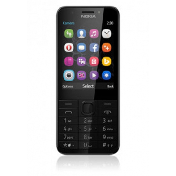 Nokia 230 Dual Sim schwarz silber