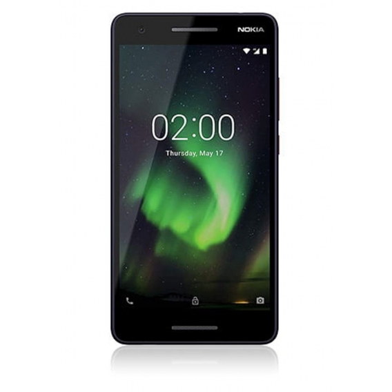 Nokia 2.1 Smartphone 13,97cm (5,5 Zoll), 8GB, DualSIM, IPS, Android 8.1, 8MP, Farbe: Blau/Kupfer