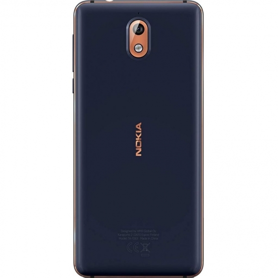 Nokia 2.1 Smartphone 13,97cm (5,5 Zoll), 8GB, DualSIM, IPS, Android 8.1, 8MP, Farbe: Blau/Kupfer