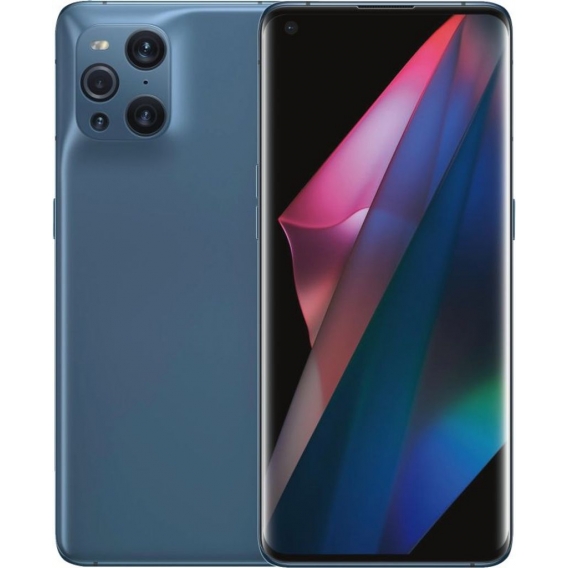 Oppo Find X3 Pro 5G 256 GB Dual-Sim Blue Neu