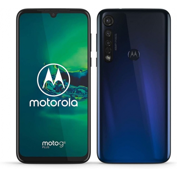 Motorola Mobility Motorola Moto G Moto G8 Plus - 16 cm (6.3 Zoll) - 4 GB - 64 GB - 48 MP - Android 9.0 - Blau