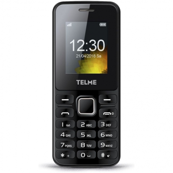 Emporia TELME T211 Mobiltelefon, GSM, Farbe: Schwarz