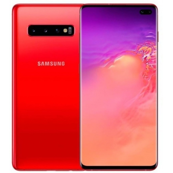 Samsung G975F Galaxy S10+ DualSim Cardinal Rot 128GB Android Smartphone 6,4"