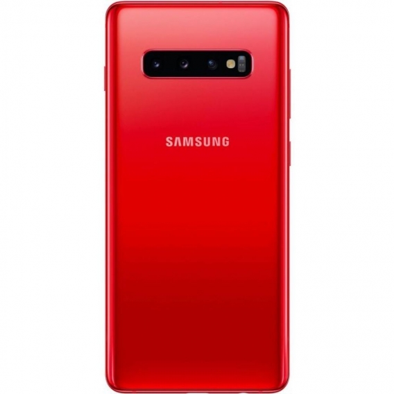 Samsung G975F Galaxy S10+ DualSim Cardinal Rot 128GB Android Smartphone 6,4"