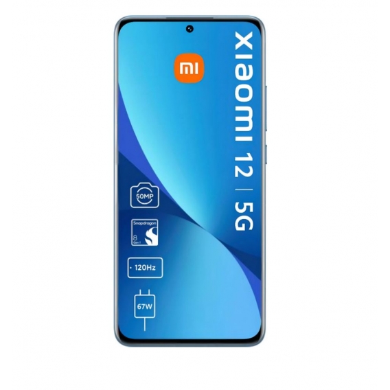 Xiaomi 12 5G 8+128GB Smartphone (15,95 cm/6,28 Zoll, 128 GB Speicherplatz, 50 MP Kamera)