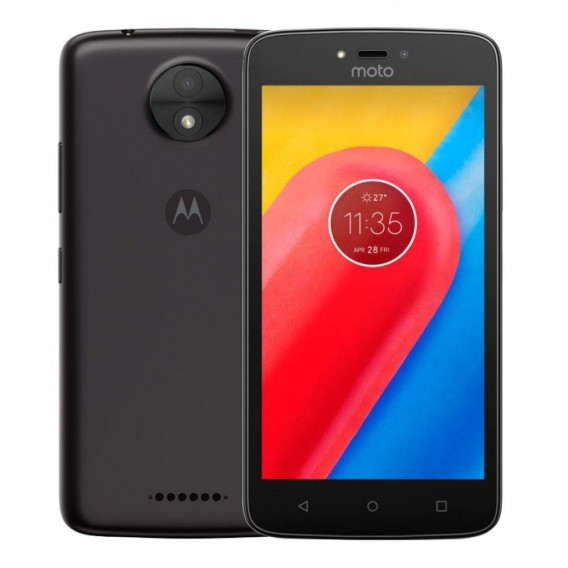 Motorola Moto C Plus , 12,7 cm (5 Zoll), 2 GB, 16 GB, 8 MP, Android 7.0, Schwarz