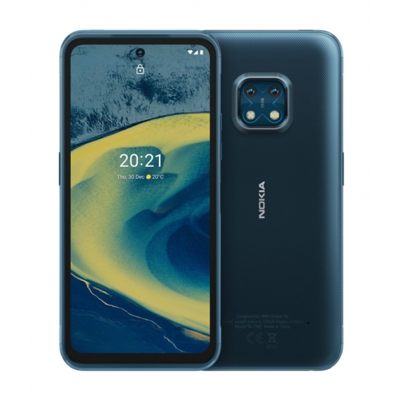 Nokia XR20, 16,9 cm (6.67 Zoll), 6 GB, 128 GB, 48 MP, Android 11, Blau