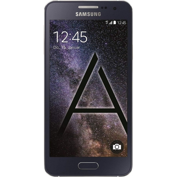 Samsung SM-A300 Galaxy A3 Smartphone (4,5 Zoll (11,4 cm) Touch-Display, 16 GB Speicher, Android 4.4) - Special.Edition. - Midnig