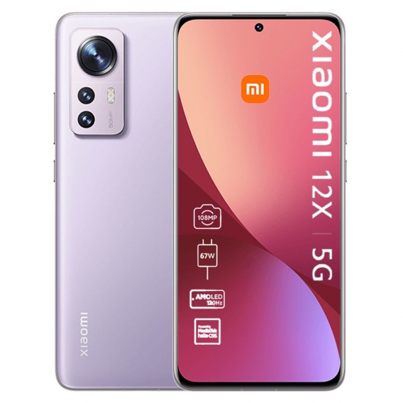 Xiaomi 12 X 5G 8+256GB Smartphone (15,95 cm/6,28 Zoll, 256 GB Speicherplatz, 50 MP Kamera)