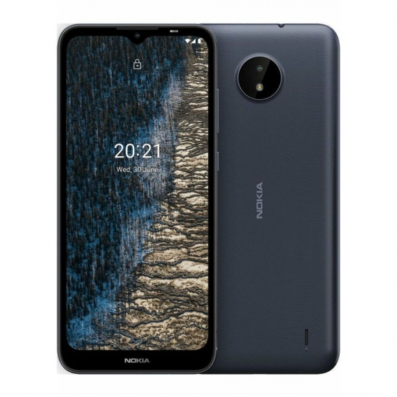 Nokia C20 TA-1352 6.52", Dunkelblau, IPS LCD, 720 x 1600 Pixel, Unisoc SC9863A, Dual SIM, Nano-SIM, 4.2, Interner RAM 2 GB, 32 G