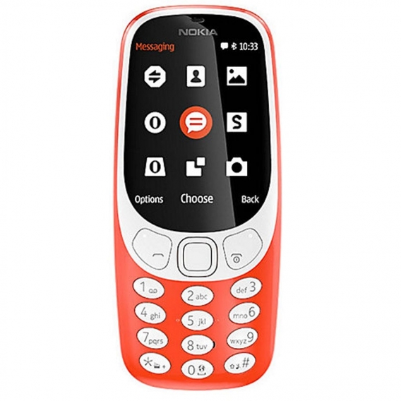 Nokia 3310 Dual SIM - Mobiltelefon - 2 MP 32 GB - Rot