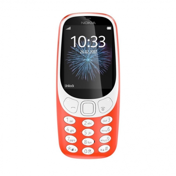 Nokia 3310 Dual SIM - Mobiltelefon - 2 MP 32 GB - Rot