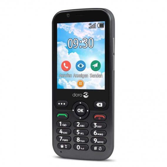 Doro 7010 - Balken - 320 x 240 Pixel - 3 MP - WLAN - 1600 mAh - Grau