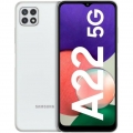 Samsung Galaxy A22 (A226) Weiß, 6.4", Super AMOLED, 720 x 1600, Mediatek Helio G80, Interner RAM 4 GB, 128 GB, microSDXC, Dual S