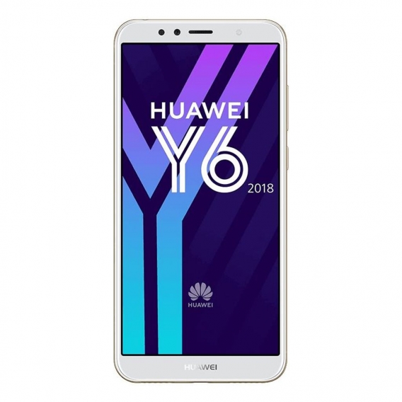 Huawei Handy Y6 2018, Dual SIM, 4G, 16GB, Farbe: Gold