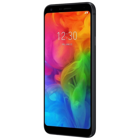 LG Q7 Q610EM Aurora Black - Sehr Gut