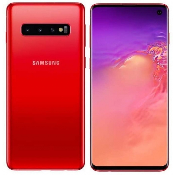 Samsung Galaxy S10 rot SM-G973F/DS 4G LTE   , 128GB