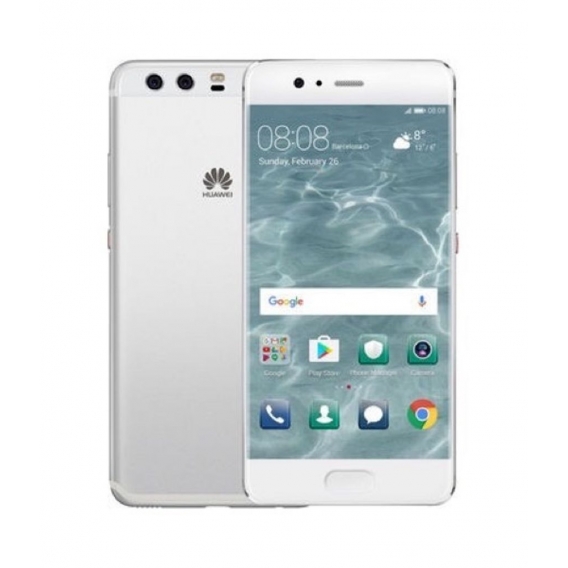 Huawei P10, 12,9 cm (5.1 Zoll), 64 GB, 20 MP, Android, 7.0, Silber in neutraler Verpackung