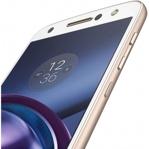 Lenovo Moto Z , 14 cm (5.5 Zoll), 4 GB, 32 GB, 13 MP, Android 6.0.1, Gold, Weiß