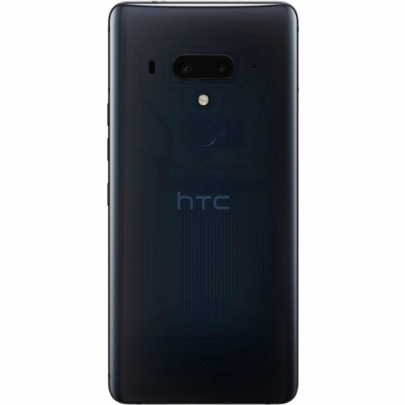 HTC U12+ 64GB Hybrid-SIM Translucent Blue [15,24cm (6") LCD Display, Android 8.0, 12+16MP Dualkamera]