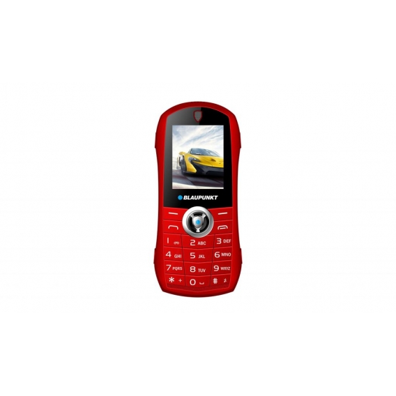 Blaupunkt Handy  (1,8 Zoll), Kamera, Autodesign, Farbe: Rot