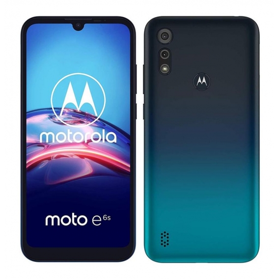 Motorola Moto e6s XT2053 -1 Dual Sim Blue Dual Kamera 2GB/32GB Android Smartphone