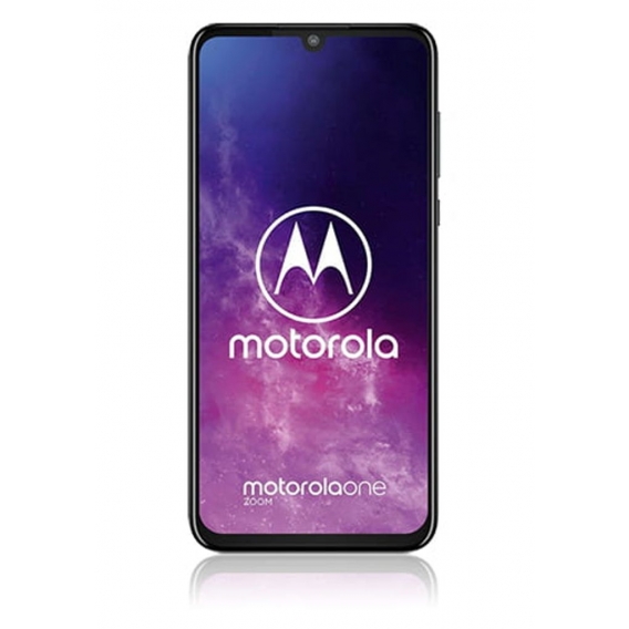 Motorola Moto One Zoom 128GB dual metallic grau