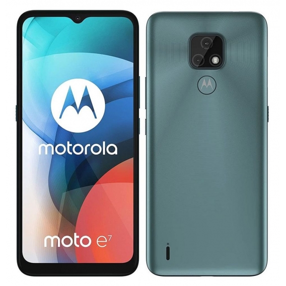 Motorola Moto E7 LTE 2GB RAM 32GB dual sim aqua blau