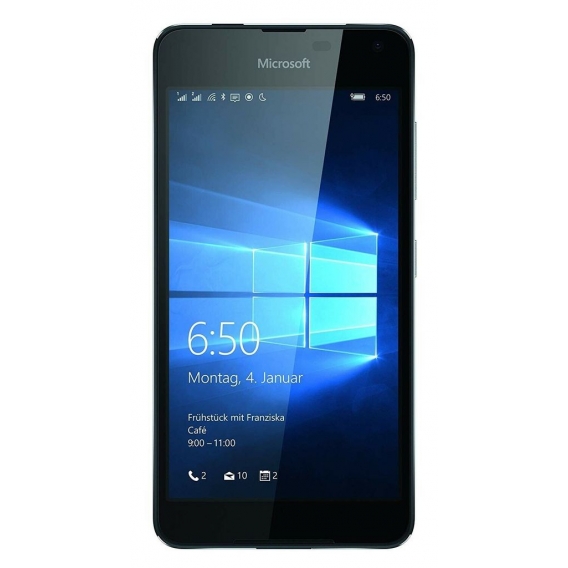 Microsoft Lumia 650 silber schwarz 5 Zoll 16GB LTE Windows Smartphone "sehr gut"