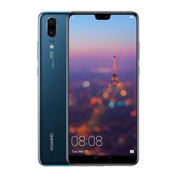 Huawei P20 midnight-blue 128GB Android Smartphone Handy ohne Vertrag 4GB RAM