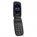 Swisstone BBM 625 2.4" Schwarz - Silber - Mobiltelefon - Klappbar - 0,3 MP