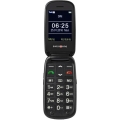 Swisstone BBM 625 2.4" Schwarz - Silber - Mobiltelefon - Klappbar - 0,3 MP