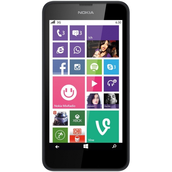 Nokia Lumia 630 Black - Gut