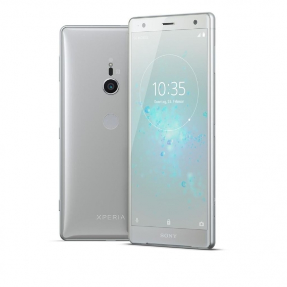 Sony Xperia XZ2 Compact H8324 Dual Sim Smartphone 64GB Silber  in White Box