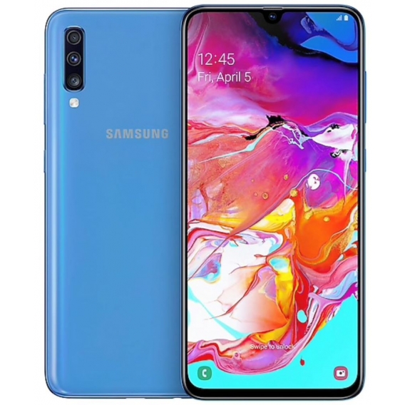 Samsung A705 galaxy A70 LTE 128GB dual blau