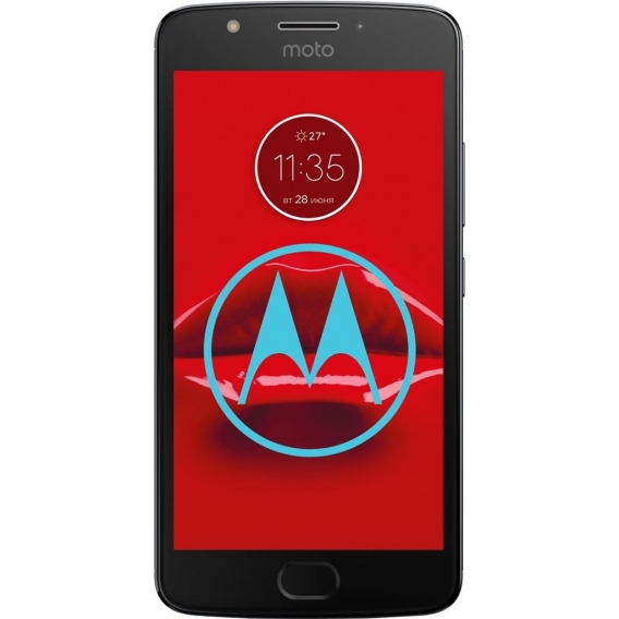 Motorola Moto E4 Dual SIM XT1762 Grau LTE Android Smartphone Ohne Simlock