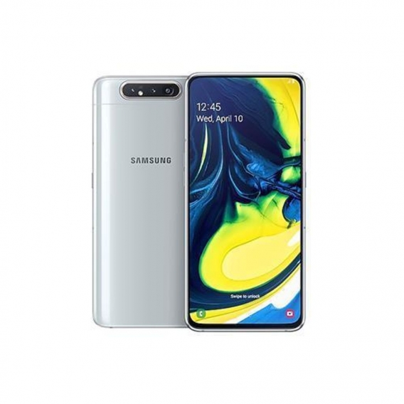 Samsung Galaxy A80 Dual SIM 128GB, Ghost White, A805F