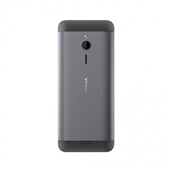 Nokia 230 dark silver Großes 2.8" -QVGA-Display A00026922 "akzeptabel"