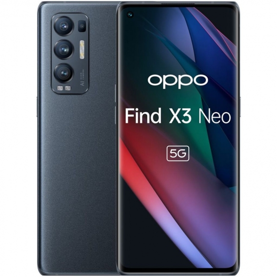 Oppo Find X3 Neo 256GB, Handy Starlight Black