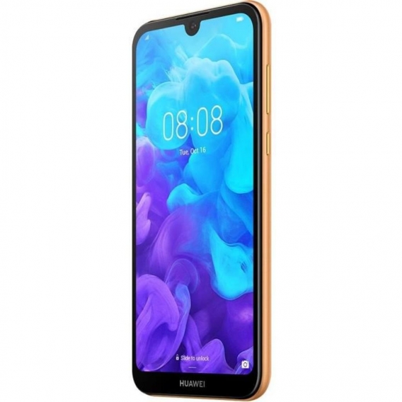 Huawei Y5 2019 Midnight Black, Farbe: Amber Braun