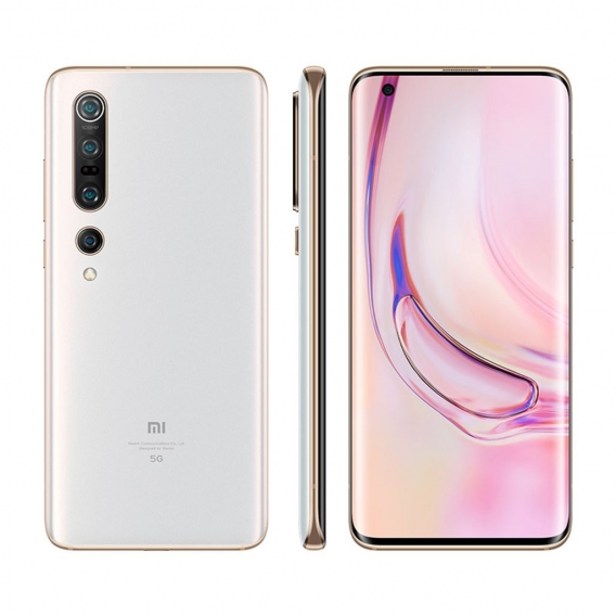 Xiaomi Mi 10 Pro 8GB RAM 256GB ROM alpine white 6,67" AMOLED 5G Handy 108mpx NFC Weiß Global Version