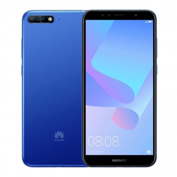 Huawei Y6 (2018) ATU-L21 Blau 16GB Dual Sim 14,5cm (5,7 Zoll) Android Smartphone