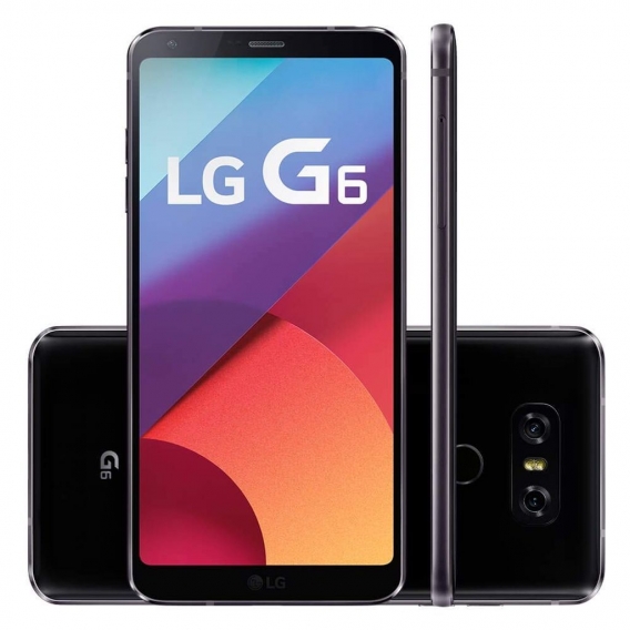 LG G6 H870 32GB Android LTE Smartphone Black Neu in